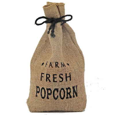 Custom Printing Food Logo Burlap Sack Food Grade Packaging Jute Drawstring Bag Nature Color CMYK For Food Weed Dry Coffee Bean