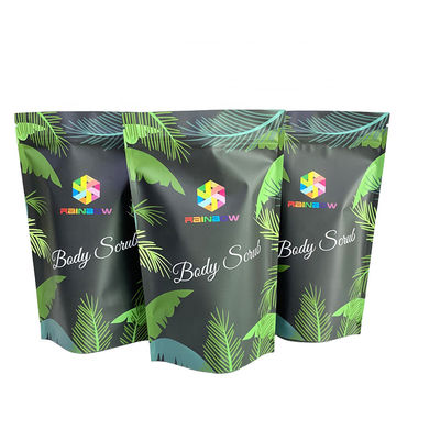 Custom Printed Doypack Moisture Proof Mixed Nuts Bags Resealable Zip Lock Stand Up Pouches Aluminum Foil Coffee Packaging Bags With Zipper